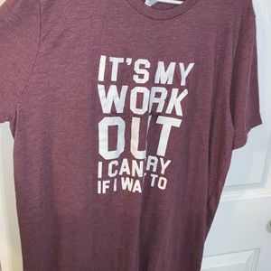 Funny Workout Tee